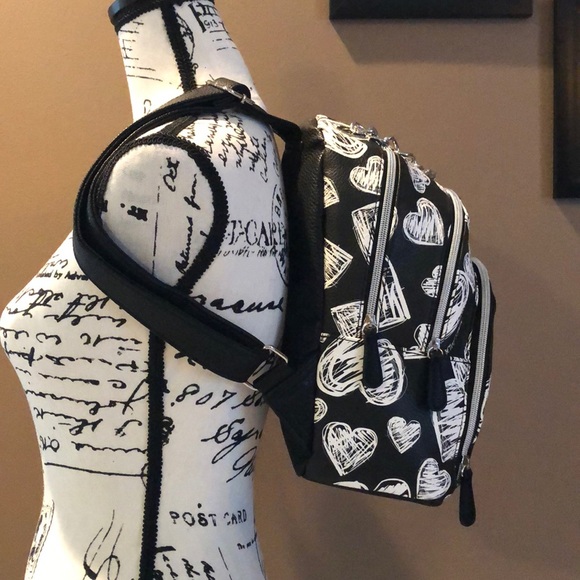 Betsey Johnson Triple Compartment Backpack - Picture 2 of 7